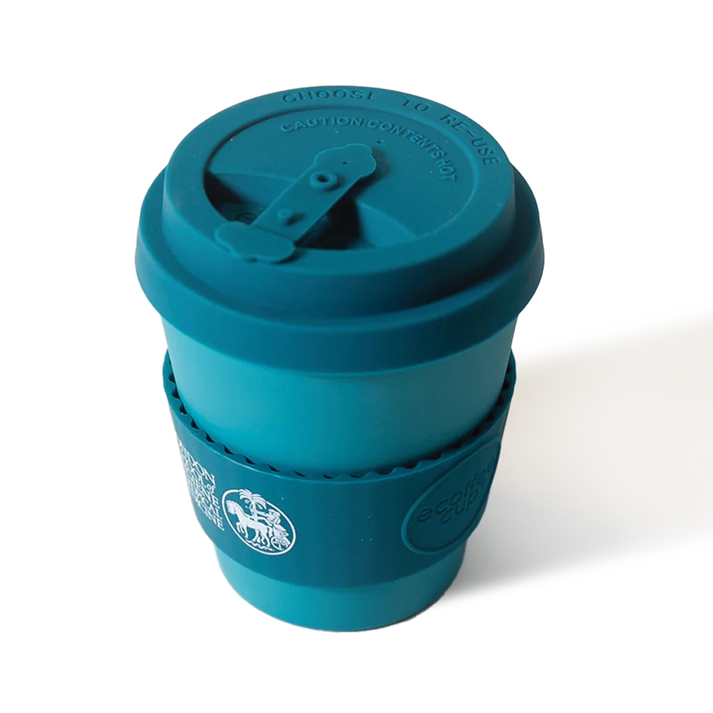Teal Eco Coffee Cup
